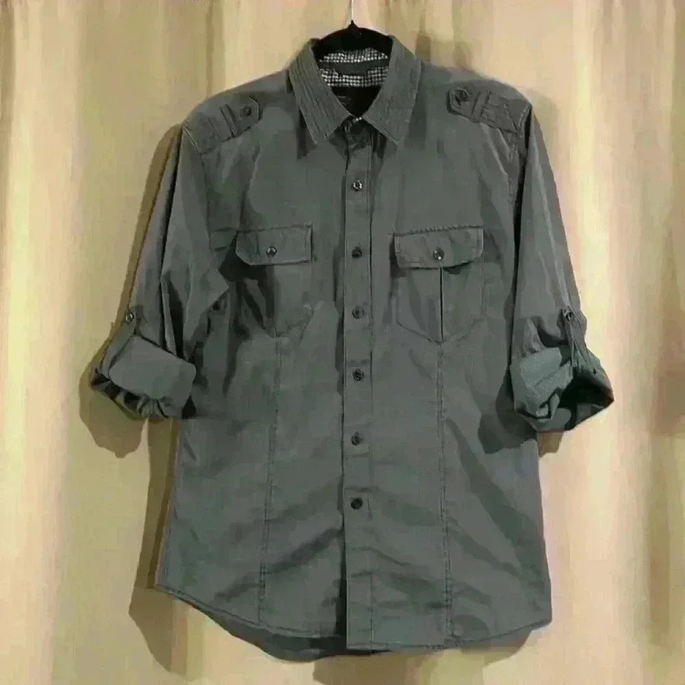 Men’s No Retreat Black Label Button-Down